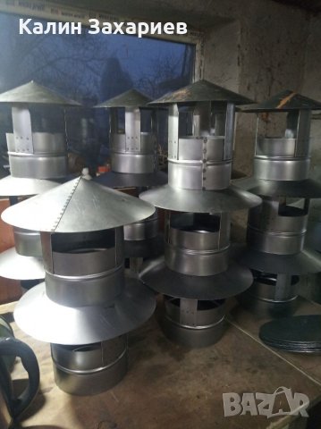 Шапки за комини и барбекю всички размери 