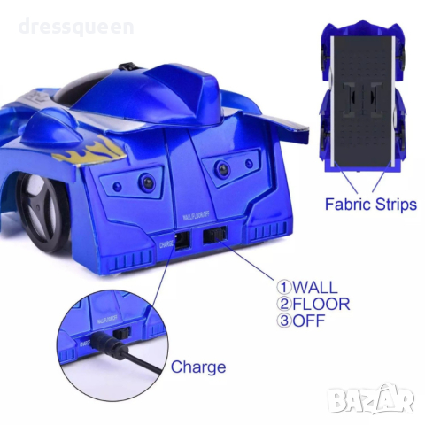 0710 Антигравитационна кола количка която се движи по стени, снимка 13 - Коли, камиони, мотори, писти - 44597167