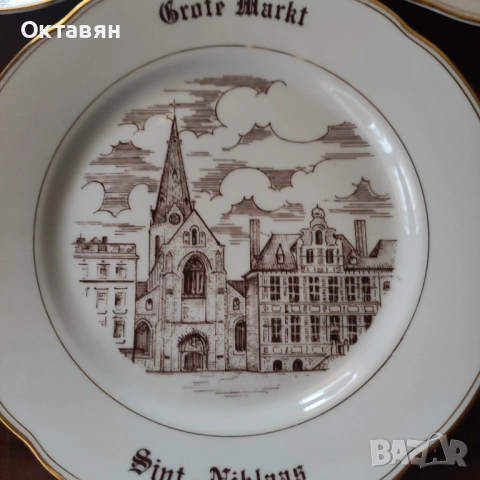 Порцеланови чинии за стена, снимка 5 - Декорация за дома - 53227249