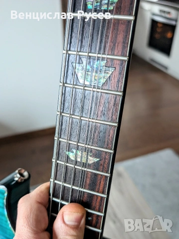 Charvel Desolation DC-2 Trans Blue Smear, EMG 81/85, 2011, снимка 4 - Китари - 53187092