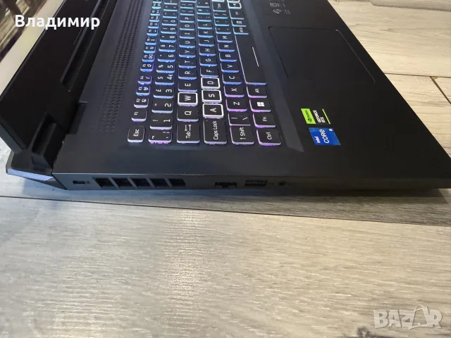 Acer Nitro 5 AN517 55-i5 12500H/16гб/512гб м.2nvme/RTX 3060/Подсветка, снимка 5 - Лаптопи за игри - 56078734
