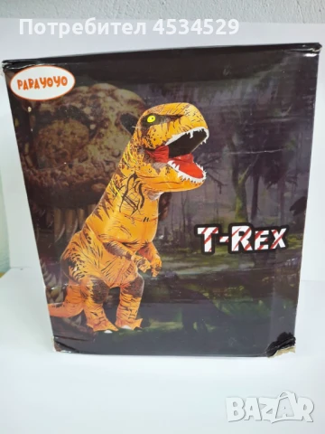 Гигантски надуваем динозавър T-Rex 