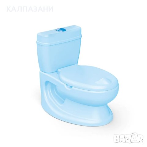 DOLU Гърне - тоалетна чиния с казанче със звуци синьо 7251 