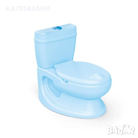 DOLU Гърне - тоалетна чиния с казанче със звуци синьо 7251 