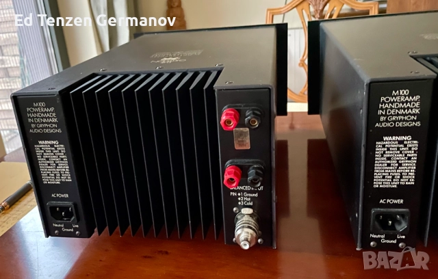 Gryphon M100, снимка 2 - Ресийвъри, усилватели, смесителни пултове - 52647052