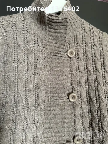 Дамска дълга жилетка размер S, снимка 2 - Жилетки - 49593554