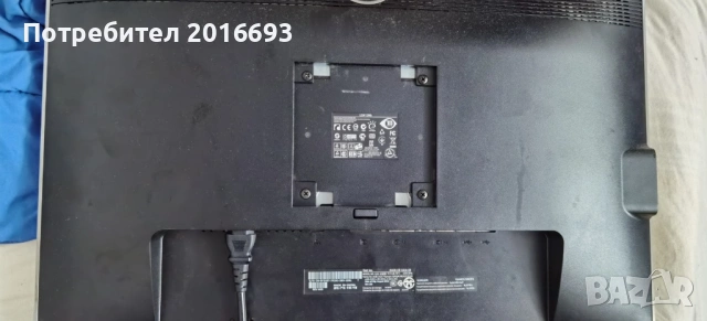 Монитор DELL 24 инча, снимка 6 - Монитори - 53420396