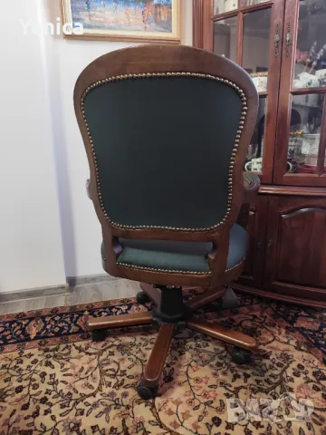 Офис кресло стол стил Честърфийлд , снимка 2 - Столове - 48917893