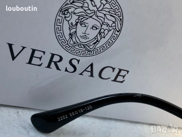 Versace VE2252 мъжки слънчеви очила авиатор унисекс дамски, снимка 11 - Слънчеви и диоптрични очила - 41848440