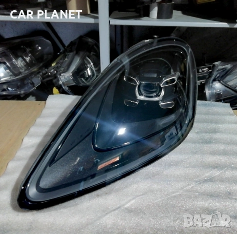Фар Фарове за Порше Кайен 9УО ГТС / Porsche Cayenne 9YO GTS FULL LED BLACK SHADOW LINE, снимка 4 - Части - 45965612