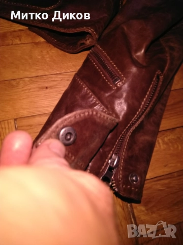Maze немско рокрско яке женско с цип две позиции марково естествена кожа размер ХЛ като ново, снимка 3 - Якета - 52458385