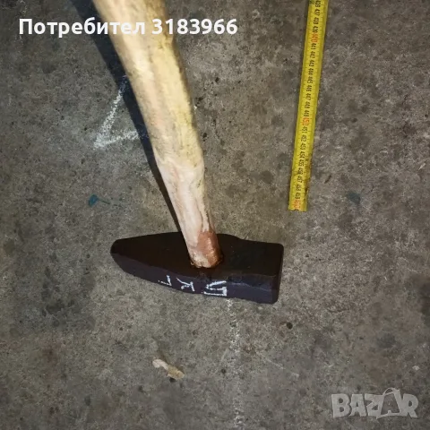 голям немски чук 3.500 килограма с дръжка , снимка 5 - Други инструменти - 55826842