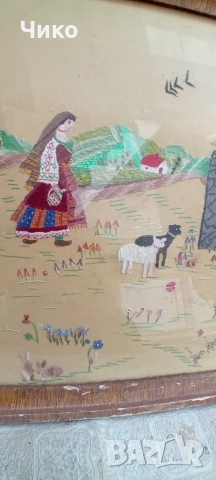 Стар голям панорамен ковьор , снимка 15 - Антикварни и старинни предмети - 52056409