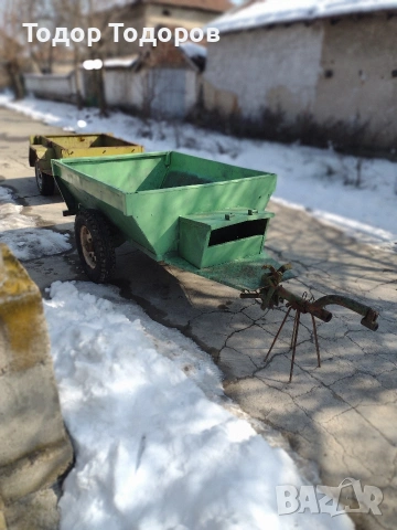 Оригинално ремарке за мотоблок, мотофреза или мотокултиватор Беларус или акме или руджерини.