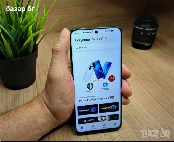Huawei nova y90 5G Green , снимка 5 - Huawei - 53494545
