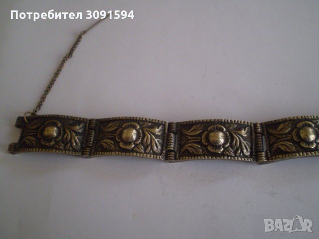 Възрожденска  Бронз Гривна , снимка 3 - Антикварни и старинни предмети - 34576614