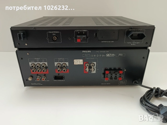 Philips FA-260, снимка 3 - Ресийвъри, усилватели, смесителни пултове - 53857127