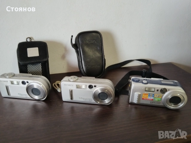 Лот камери SONY Cyber-shot DSC-P1,P7, P9,P10, P100,P120,P200, , снимка 12 - Фотоапарати - 50474468