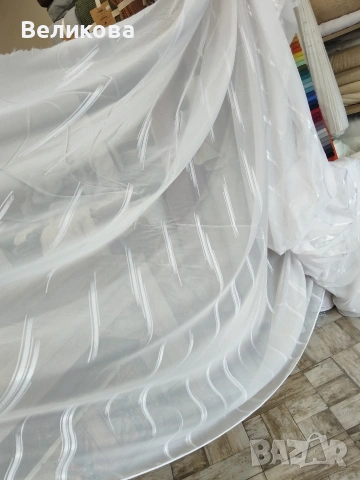 Модел за тънко перде в няколко цвята , снимка 7 - Пердета и завеси - 53773771