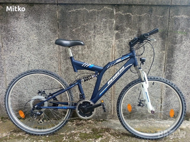 26 цола алуминиев велосипед с 21 скорости усилени капли амортисьори предн ново дискови спирачки , снимка 2 - Велосипеди - 50460274