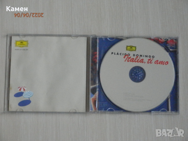 Оригинален диск на Placido Domingo – Italia, ti amo – 2006, снимка 3 - CD дискове - 36335097