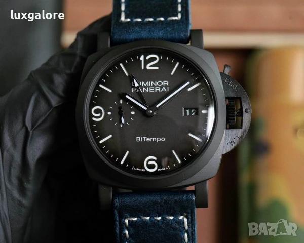Мъжки часовник Panerai Luminor BiTempo с автоматичен механизъм