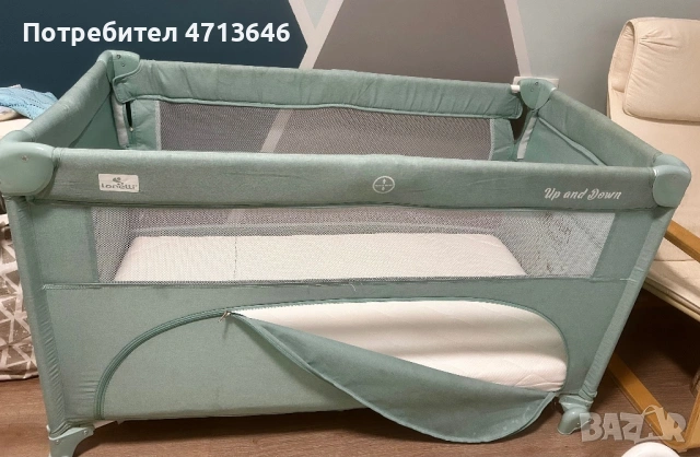 Бебешка кошара 60х120, снимка 4 - Бебешки легла и матраци - 53154175