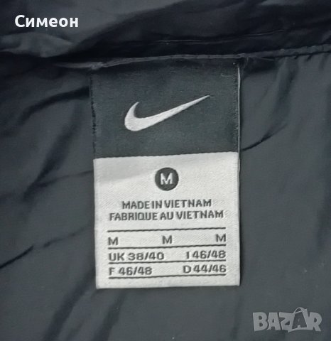 Nike Microfibre Jacket оригинално яке M Найк спорт ветровка, снимка 3 - Спортни дрехи, екипи - 42479476