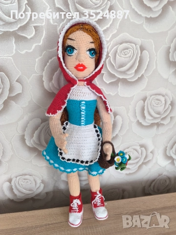 Снежен човек, амигурум, ръчна изработка, снимка 14 - Плюшени играчки - 52707995