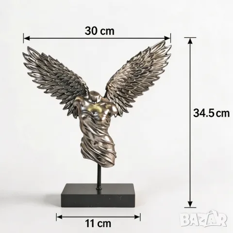 нова Статуетка Небесна Муза - Фигура за Декорация, снимка 4 - Статуетки - 55796859