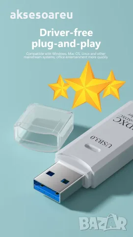 Кард рийдър 2 в 1 USB 3.0 високоскоростен Четец за карти Micro SD USB адаптер TF карта памет за PC , снимка 10 - USB Flash памети - 56257151