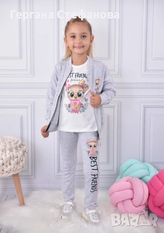 Комплект 3 части Размери -3/4г.4/5г.5/6г.7/8г.9/10г. Цена -35 лв, снимка 2 - Детски комплекти - 42208156