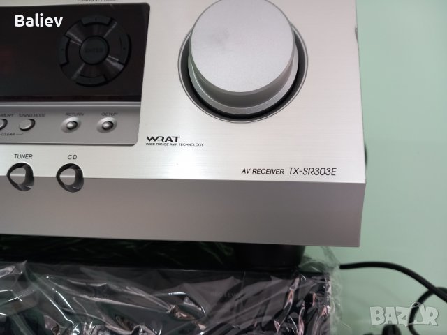 ONKYO TX-SR303 5.1 AV RECEIVER PRO LOGIC 2 , снимка 3 - Ресийвъри, усилватели, смесителни пултове - 39440707