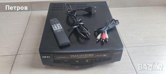 Видео AKAI VHS , снимка 2 - Плейъри, домашно кино, прожектори - 53229623