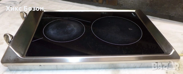 Качествен двоен керамичен котлон Smeg Italy, снимка 2 - Печки, фурни - 53869292