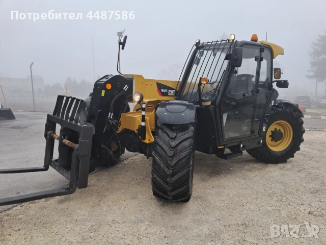 Телескопичен товарач Caterpillar TH407C, снимка 9 - Индустриална техника - 53246711