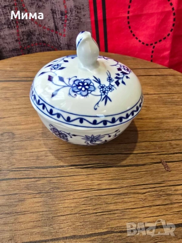 Захарница от серията "Син лук", снимка 3 - Аксесоари за кухня - 52509522
