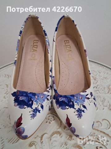 Официални обувки на ток, снимка 6 - Дамски обувки на ток - 52573240