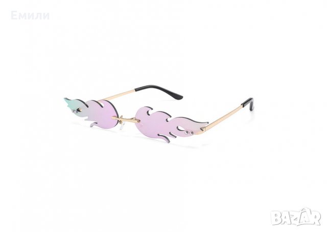 Слънчеви очила пламъци , снимка 1