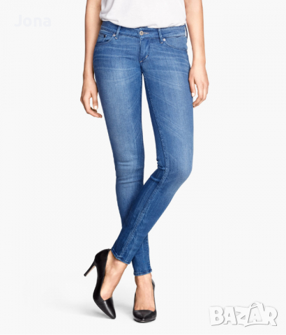 Н&М дънки Skinny Low Jeans, снимка 1 - Палта, манта - 25423943