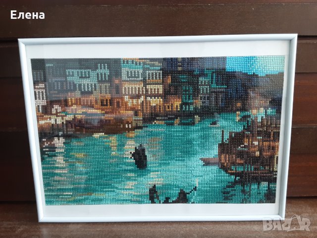 Диамантен гоблен в рамка размер 30/45  см.