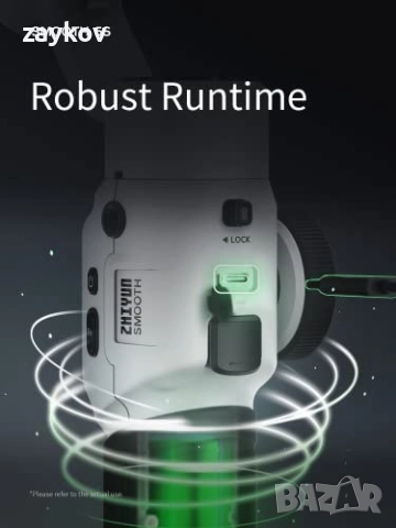 ZHIYUN Smooth-5S [Официален] 3-осен стабилизатор за iPhone със статив, снимка 4 - Фолия, протектори - 51759766