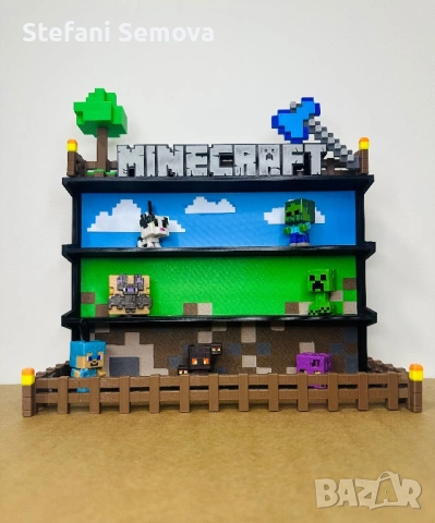 Minecraft - Linder Joy - Стойка за фигурки , снимка 3 - Колекции - 53812753