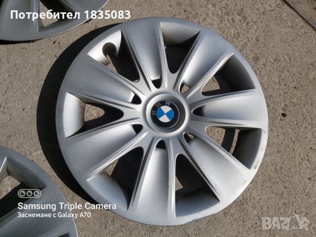 Оригинални тасове BMW 16 цола, снимка 4 - Аксесоари и консумативи - 40418483