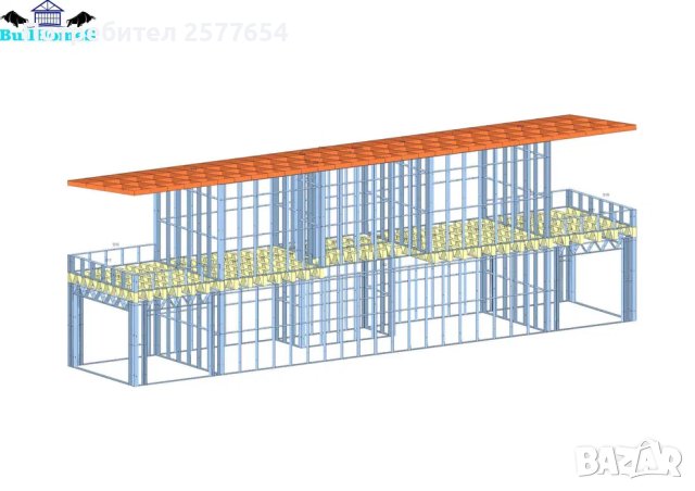 Къща,Бунгало,Преместваема къща,Сглобяеми къщи,Модулни,Жилищни-105м² 16386 €