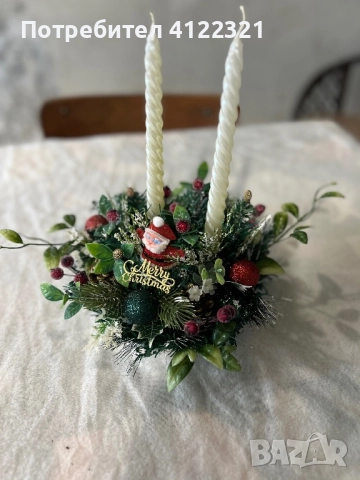 Коледни свещници ботушчета, снимка 7 - Коледни подаръци - 52255020