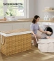Сгъваем кош за пране 200L SONGMICS, снимка 2