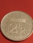 Две монети 50 чентезими 1941г. Италия / 2 1/2 гулдена 1982г. Недерландия за КОЛЕКЦИОНЕРИ 31526, снимка 7