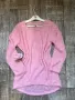 Мек нов гушкав бонбонено розов рошав ежедневно елегантен пуловер блуза , снимка 1