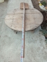 Стара дървена лопата за пещ, снимка 3